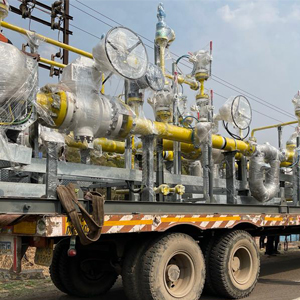 Despatched Piping Skid